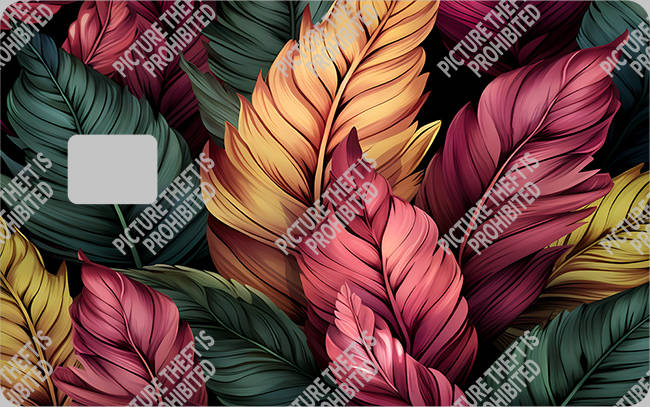 Bank  Card Sticker-BC-2305